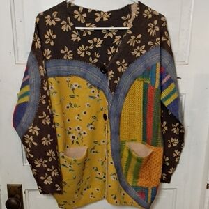 Colorful Floral Women's JacketNWT